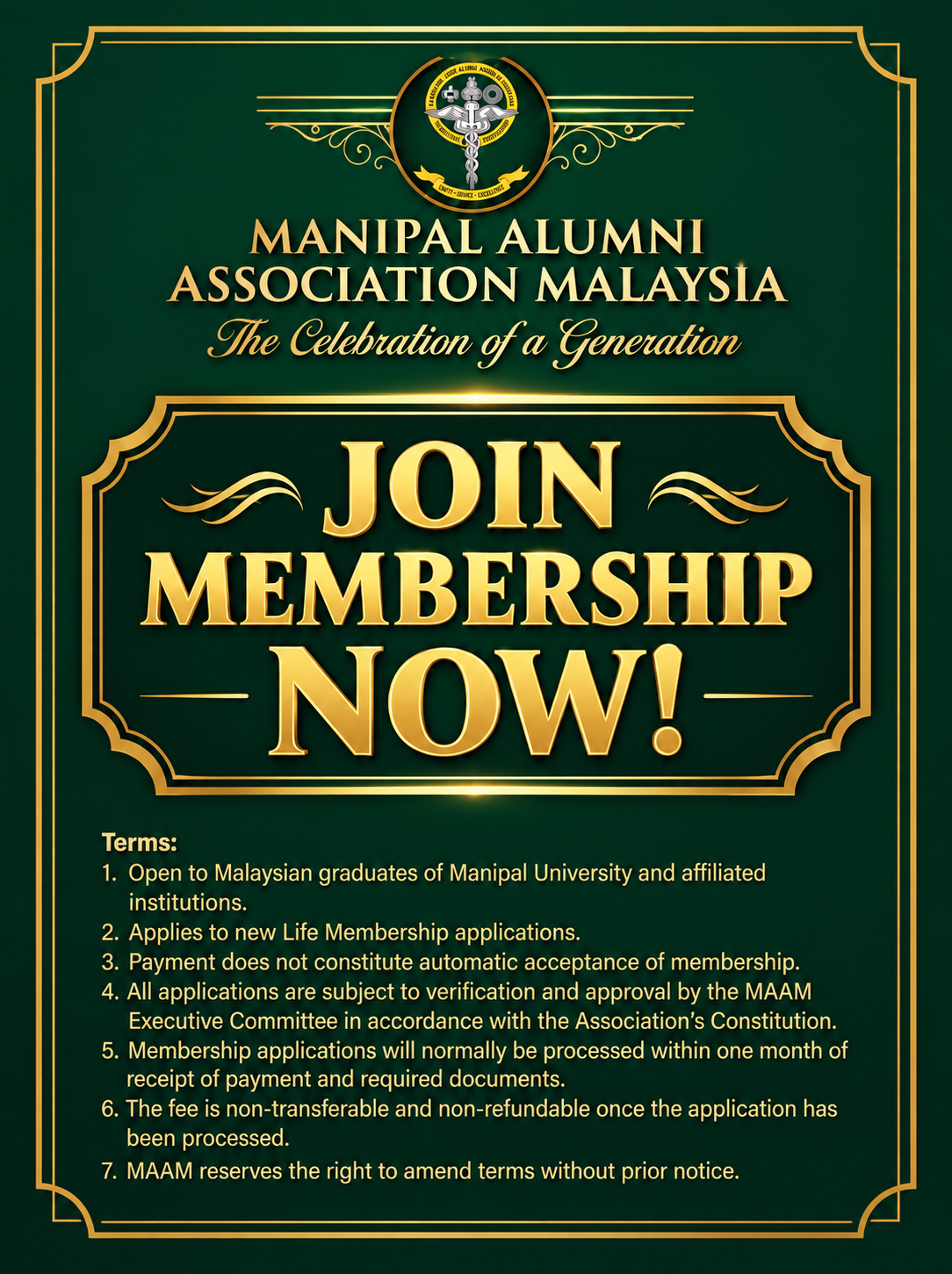 Join Manipal Alumni Membership Now